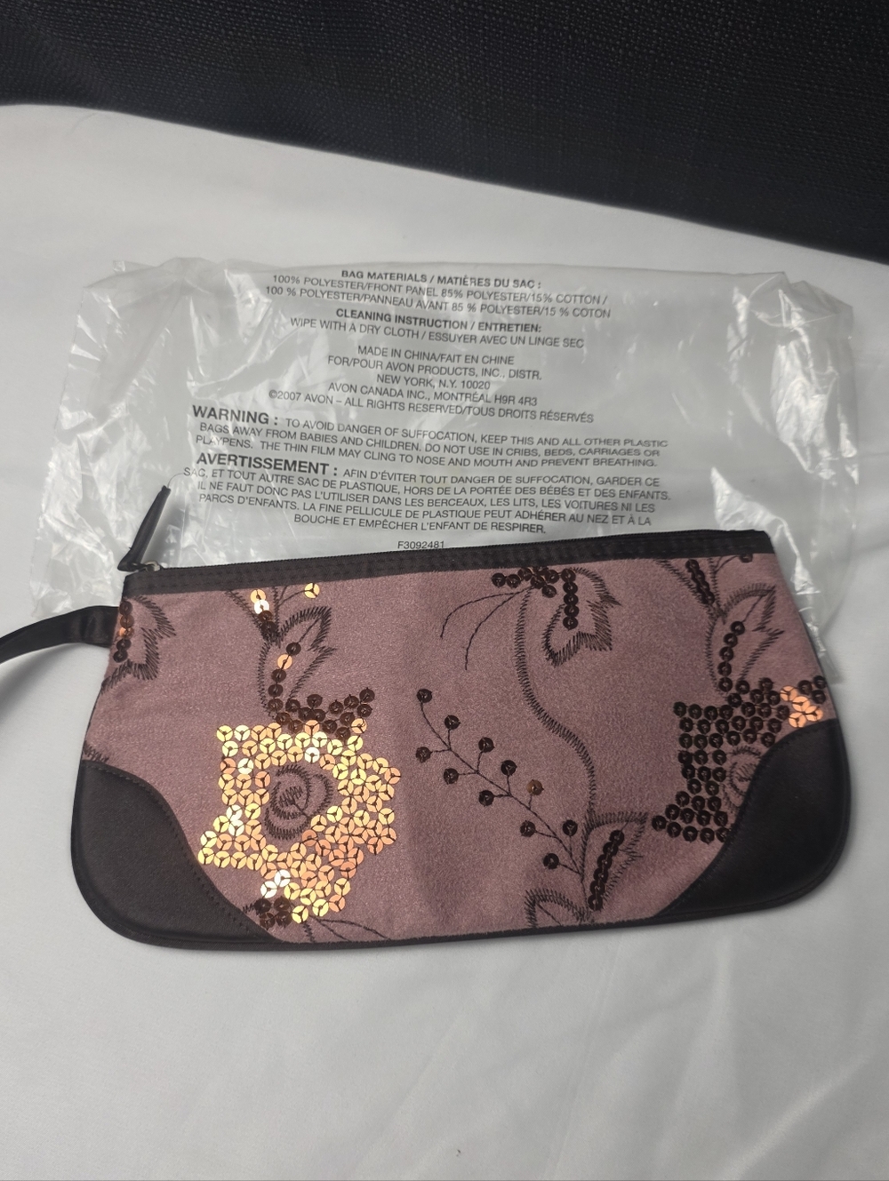New Avon Wristlet - Cosmetic Bag
